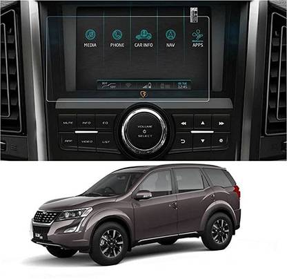 RapTag Nano Glass for Mahindra XUV 500 Car Infotainment/Music System (Matte) .7.0650