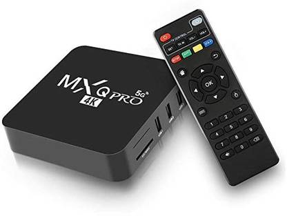 MARS MX Q Pro 5G Android 10.1 TV Box With 4K Ultra HD Vedio Resolution Media Streaming Device