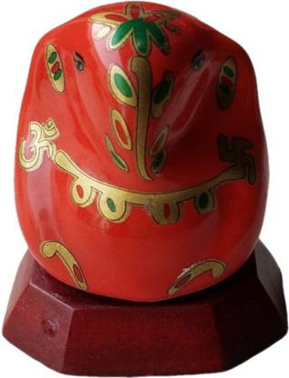 DREAM SHADES Ganpati Ganesha ji Decorative Showpiece Figurine for Car Dashboard / Home Decor Decorative Showpiece  -  8 cm