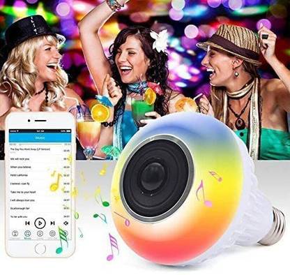 WunderVoX LED Wireless Light Bulb Speaker-X2 Smart Bulb