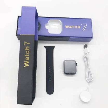 ACLIX Full Touch Control (Ws7 Pro Watch 7, Black) Smartwatch