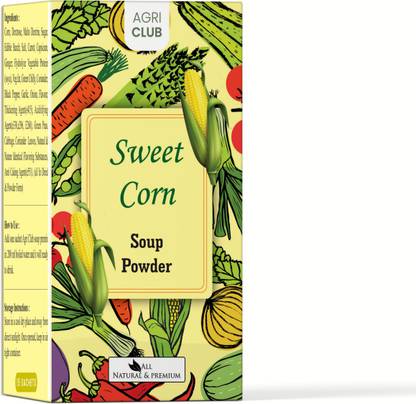 AGRI CLUB Instant Sweet Corn Soup Powder 15 Sachets (each 15 gm)