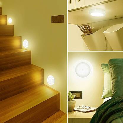 ASTOUND Wireless Motion Sensor Battery Operated LED Wall Light Motion Sensor Light