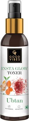 GOOD VIBES Ubtan Insta Glow Toner Men & Women