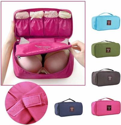 Portable Multifunction Waterproof Travel Underwear Storage Bag Travel Pouch Undergarments Travel Toiletry Kit