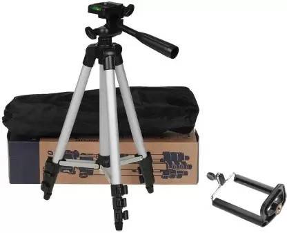 Planetoid Portable and Foldable 3110 Tripod with Stand & Holder and Collor Mic 1.5 Meter Monopod, Monopod Kit, Tripod, Tripod Kit, Tripod Ball Head