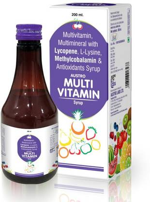 Austro multivitamin SYRUP PACK OF 3