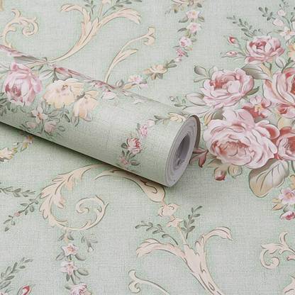 Synervo Decorative Blue Wallpaper