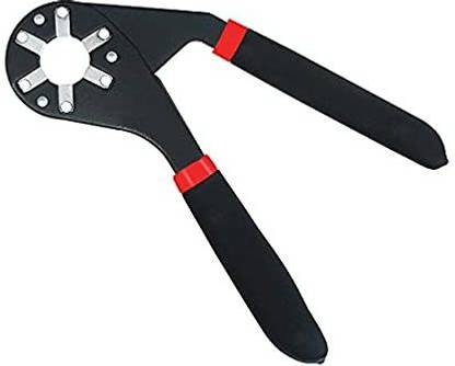 SEAHAVEN 8 Inch Bionic Adjustable Round Head Wrench by Logger Head Tools Single Hexagonal Adjustable Magic Wrench With Non-Slip Single Sided Bionic Wrench