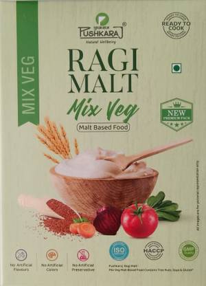 PUSHKARAJ RAGI MALT MIX VEG Cereal