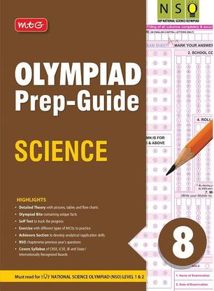 Olympiad Prep-Guide Science Class - 8, NSO Chapterwise Previous Year's Question Paper For 2022-23 Exam