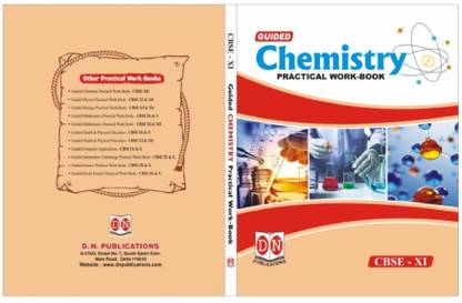 Guided Chemistry Practical Work Book (CBSE-XI)