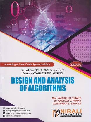DESIGN AND ANALYSIS OF ALGORITHMS (Second Year SY B.Tech Semester 4 Computer Engineering)
