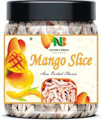 Nature's Bridge Mango Slice Churan | Aam Pachak | Aplam Chaplam - Natural Taste (900 Gm Jar) Mango Sour Candy
