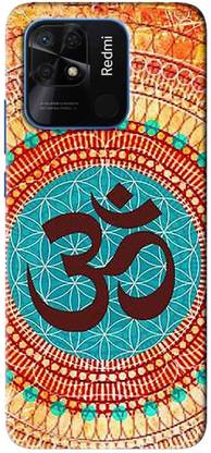 NDCOM Back Cover for Redmi 10 Power Om Mantra Chanting Printed