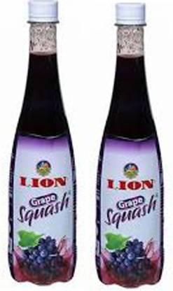 LION GRAPE SQUASH PACK OF 2