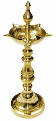 Om Pooja Shop Brass Samai Oil Lamp Diya Brass Table Diya