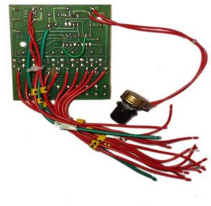 MAHALUXMI 10 Channel LED Chaser Circuit Board 12 Volt AC Input 12 Volt DC Output Electronic Components Electronic Hobby Kit