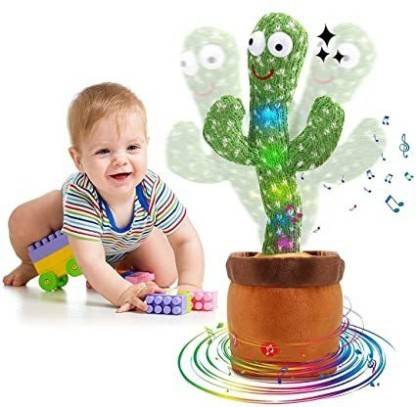 Just97 120 Musical Song Dancing baby Toy and Repeats What you Say kids Khilona (Multi
