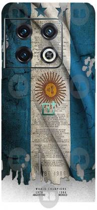 Mclaxa Argentina Flag Mobile Back Skin, Argentina Flag, ONE PLUS 10PRO 5G Mobile Skin