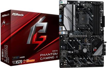 ASRock X570 Phantom Gaming4 AM4Socket ATX AMD X570 Chipset DDR4 Motherboard for Desktop