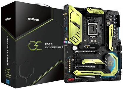 ASRock Z590 OC Formula LGA 1200Socket ATX Intel Z590  Chipset DDR4 Motherboard for Desktop