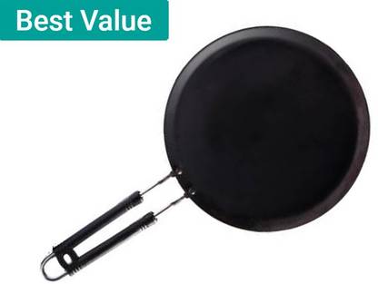 LooksGood Pure Iron Dosa tawa / Tawa /Dosa Pan Tawa 23.5 cm diameter