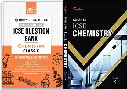Oswal - Gurukul Chemistry Most Likely Question Bank Class 10 (2023 Exam) - Categorywise & Chapterwise Topics, Latest Syllabus Pattern And Solved Papers With Super Guide To ICSE Chemistry Class 10th For 2023 Exam