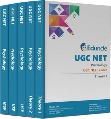 NTA UGC NET Psychology Leader (Complete Theory + Test Series) Excluding General Paper 1 By Eduncle 2022