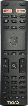 ditec Remote Control with NETFLIX & YOUTUBE FUNCTION Compatible with MARQ SMART LED TV Marq Remote Controller