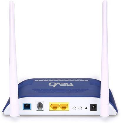 Revo REVO1GE+1FE+1POTS WiFi XPON Router Wireless Router 2.4 GHz 100 Mbps Wifi Speed Single Band External Antenna Ethernet (Cable Broadband)