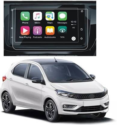 KACA Tempered Glass Guard for Tata Tiago XZA (7 inch) Company Fitted ...