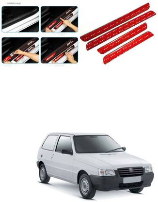 XZRTZ Door Bumper Entry Guards Sill Scuff Cover Panel Step Protector C58 Matte, Glossy Fiat Uno Side Garnish