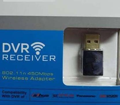 Mak World USB WiFi Adaptor for All DVR USB WiFi Adapter, Compatible with All DVR, Speed 450Mbps USB LAN Card
