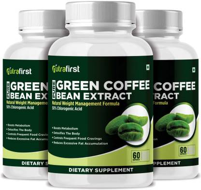 NutraFirst Green Coffee Bean Weight Loss Capsules For Men & Women
