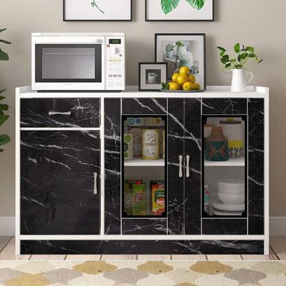 TINSUHG 200 cm Self Adhesive Paper Wall Proof Platform Roll Cover Gas Stove Sheets paper Removable Sticker