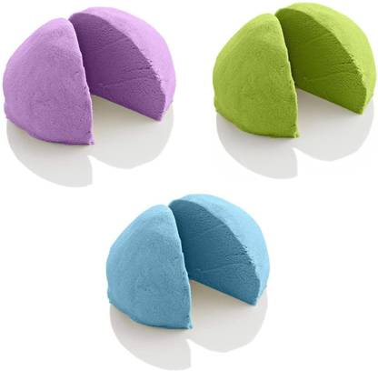 BabyGo pace Sand Clay for Indoor Playing Moldable in Resealable Bag 1.5 KG Set of 3