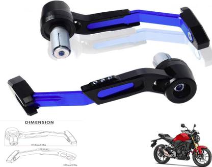 Generox CNC Adjustable Lever Protector Guard For CB300R Bike Crash Guard