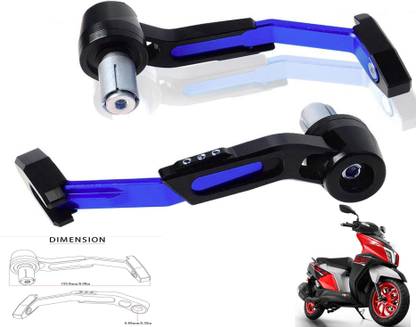 Generox CNC Adjustable Lever Protector Guard For Ntorq 125 Bike Crash Guard