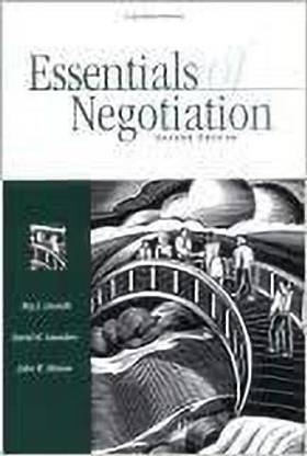 Essentials of Negotiation