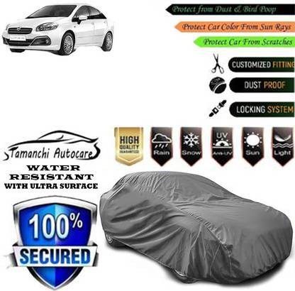 Tamanchi Autocare Car Cover For Fiat Linea Emotion 1.4L T-Jet 125 PS