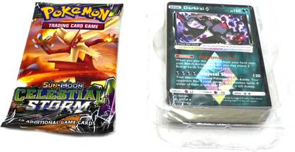neoinsta shopping Very Beautiful 50 Pokemon Cards 10 Additional Cards(Sun Moon Celestial Storm)