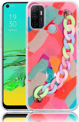 CASE CREATION Arm Band Case for Oppo A53, Oppo A53 Rainbow Wrist Bracelet Chain Cover
