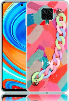 केस क्रेएशन Arm Band Case Redmi Note 10 Lite, Xiaomi Redmi Note 10 Lite Rainbow Wrist Bracelet Chain Cover के लिए