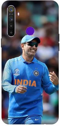 3D U PRINT Back Cover for Realme 5,RMX1911, Kohli,MS Dhoni,rohit sharma
