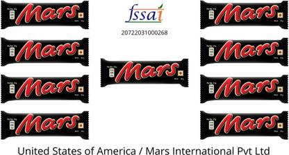 MARS Nougat & Caramel Filled Chocolate (IMPORTED FROM USA) (PACK OF 9) Bars