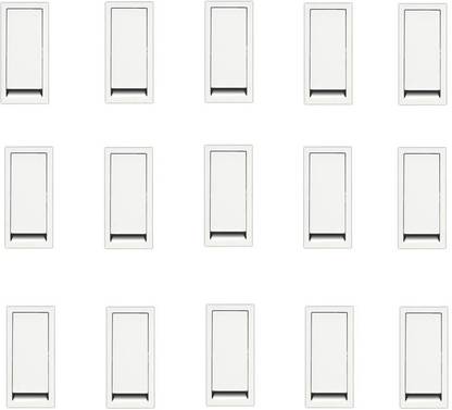 JELECTRICALS Modular Flat Switch 6 AMP 6 A One Way Electrical Switch