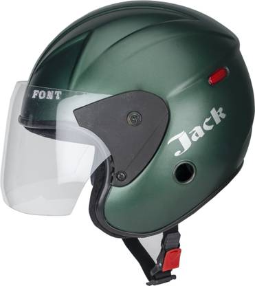 Font Nano half face Motorbike Helmet