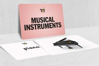 brainybeez Musical Instruments Flashcards