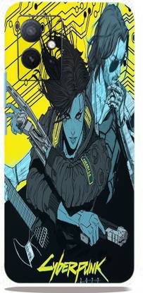 Mclaxa Cyberpunk Poster Designer Mobile Back Skin, Cyberpunk Poster, IQOO Z6 5G Mobile Skin